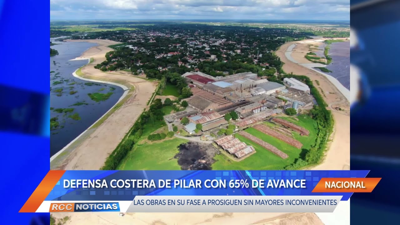 DEFENSA COSTERA DE PILAR SUPERA EL 65% DE AVANCE