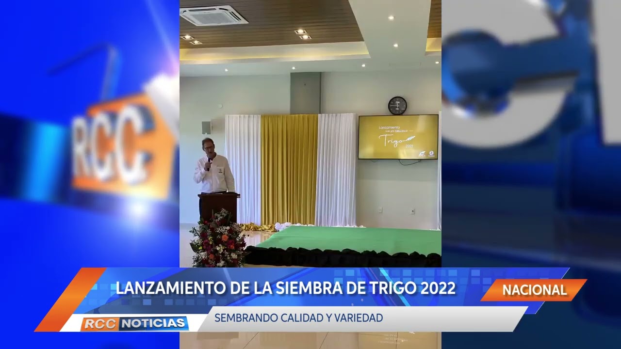 Lanzamiento de la siembra de trigo 2022