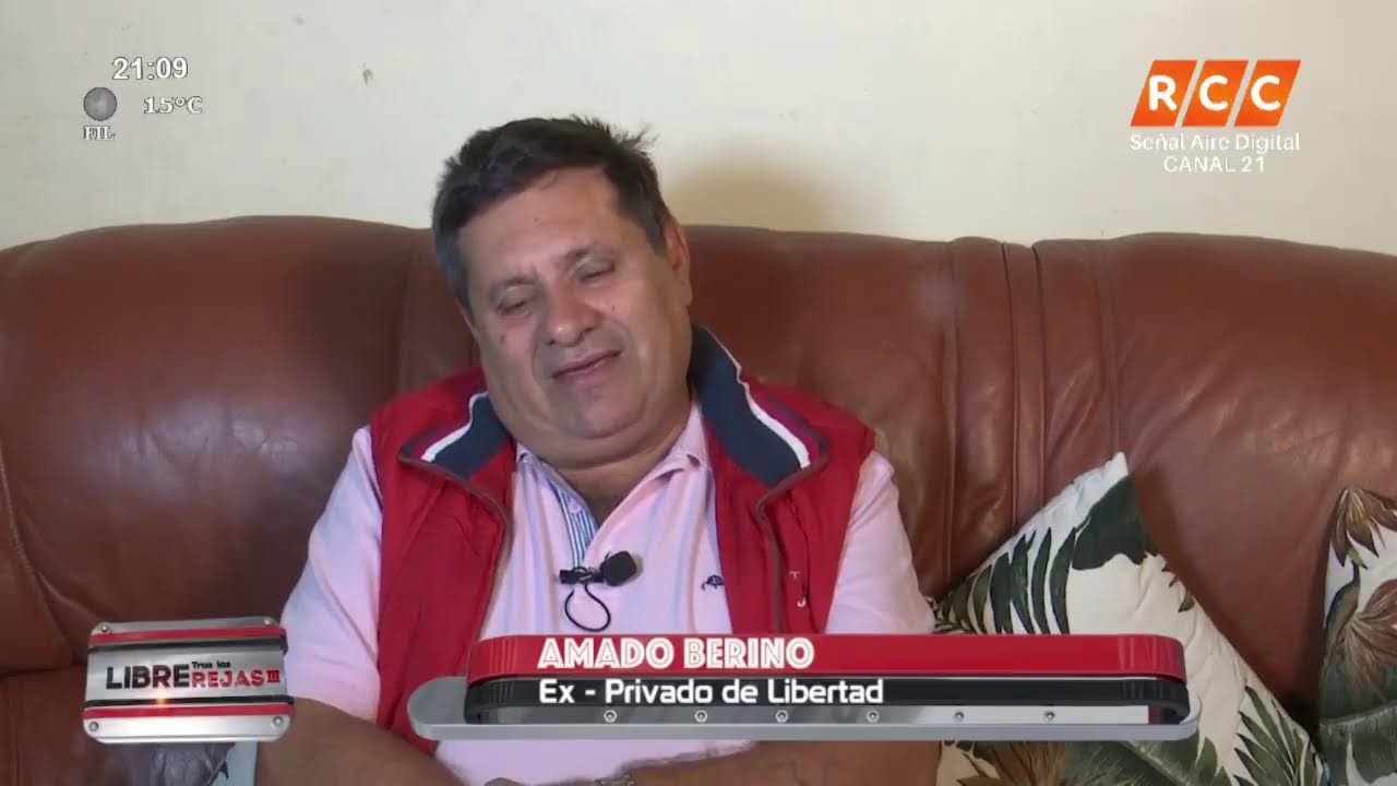 LIBRE TRAS LAS REJAS – Amado Berin