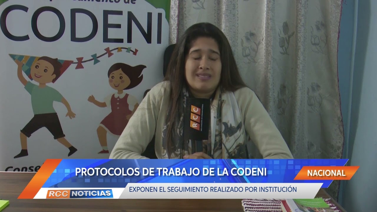 Protocolo de la Codeni ante situaciones de vulnerabilidad