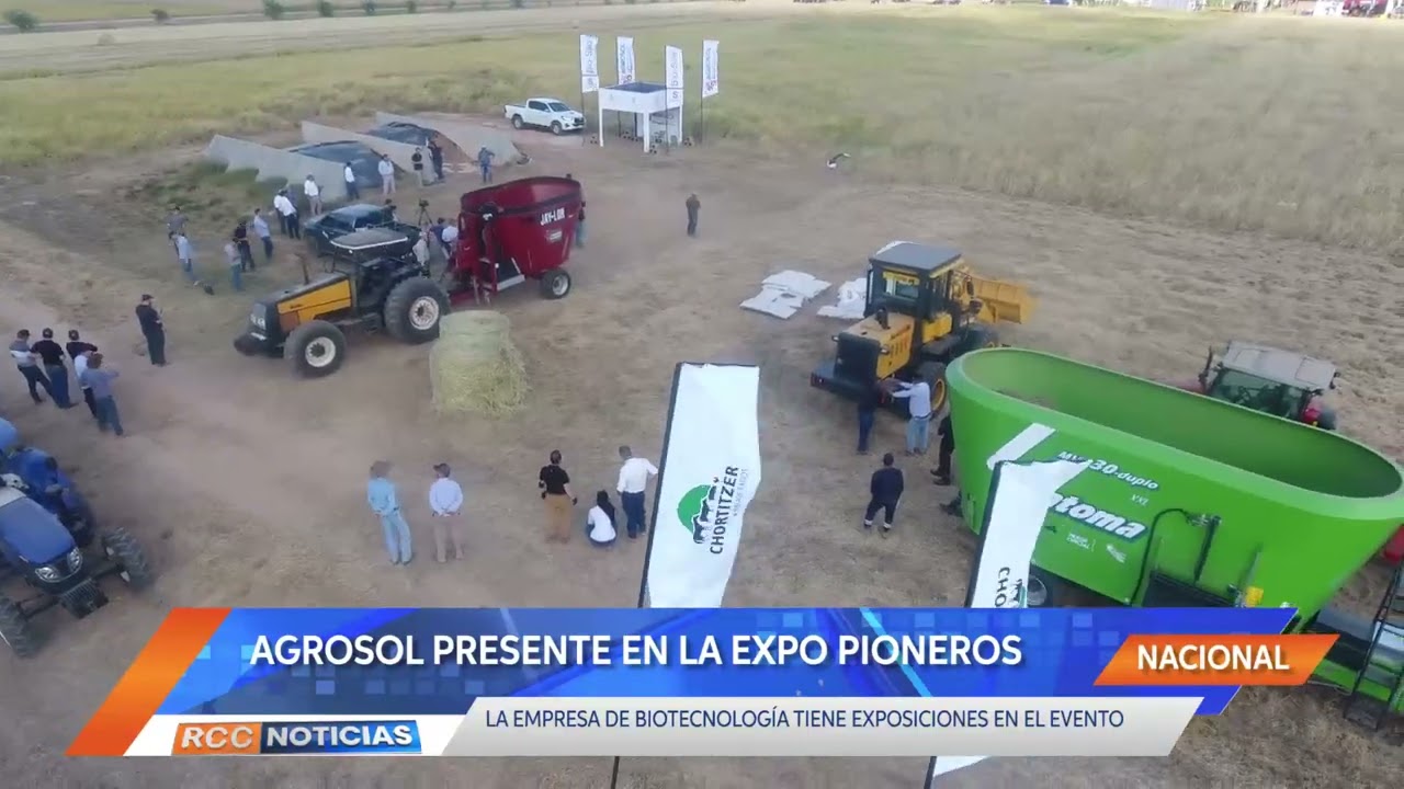 Agrosol marca fuerte presencia en la Expo Pioneros 2022.
