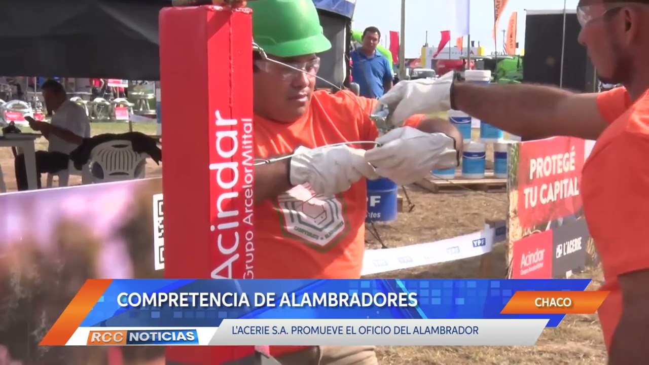 L´ACERIE EN EXPO PIONEROS – COMPETENCIA DE ALAMBRADORES