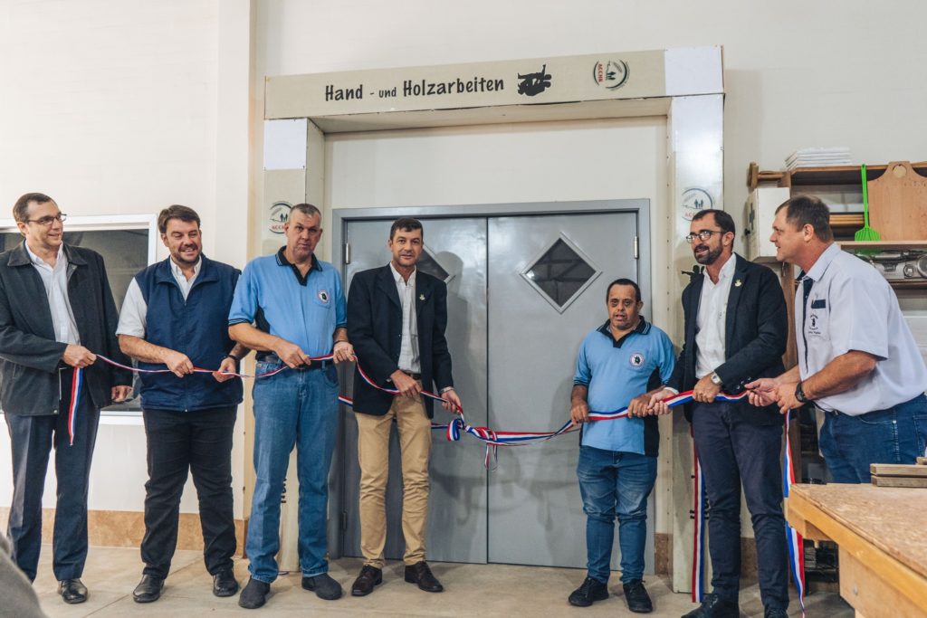 Inauguran mejoras en el Taller Protegido de Loma Plata