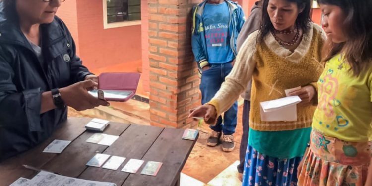 Casa de Justicia Móvil se presentó en comunidad indígena de Itapúa