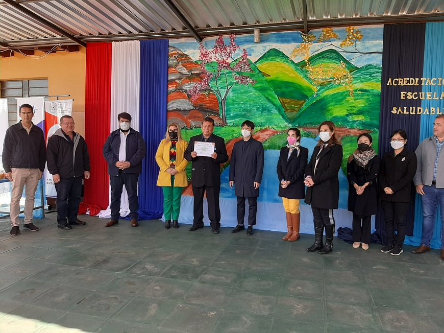 Escuela de Limpio recibe acreditación por su compromiso con la promoción de la salud￼