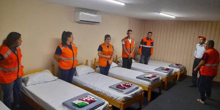 SEN dio albergue a 26 personas ante bajas temperaturas