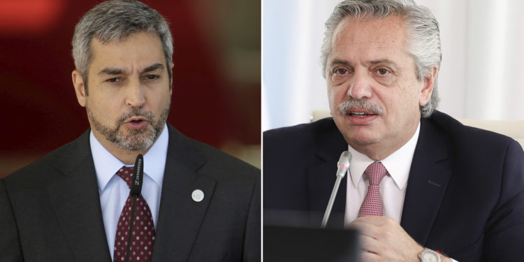 Presidentes de Paraguay y Argentina mantuvieron encuentro bilateral en Ayolas