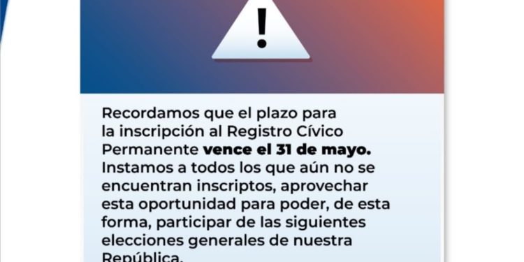 Inscripción al Registro Cívico Permanente próximo a vencer en la Colonia Neuland