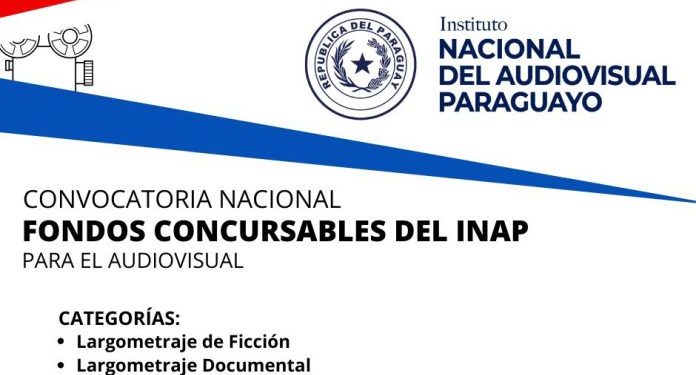 INAP lanza primera convocatoria con más de G. 1.500 millones para proyectos cinematográficos