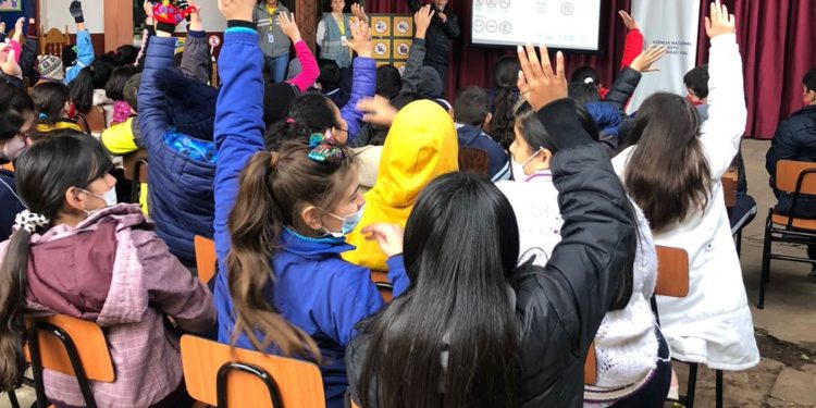 Apostando a la futura generación la ANTSV capacita a niños sobre seguridad vial Apostando a la futura generación la ANTSV capacita a niños sobre seguridad vial