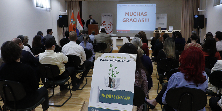 Dinapi busca promover el reciclaje con la campaña “¡Tu Papel Cuenta!” Dinapi busca promover el reciclaje con la campaña “¡Tu Papel Cuenta!”