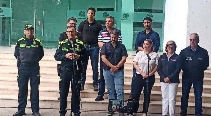 Autoridades colombianas cuentan con elementos probatorios y avanzan en identificación de autores