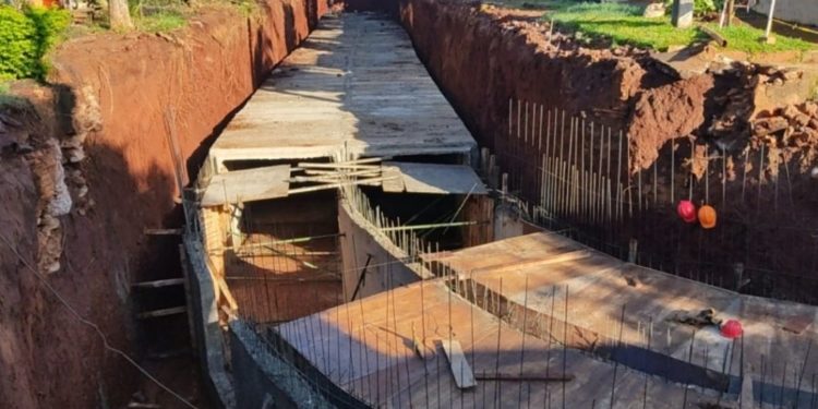 Ejecutan los últimos metros de alcantarillado pluvial en San Ignacio