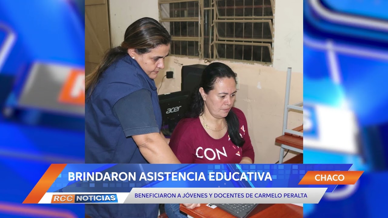 Jóvenes y docentes de Carmelo Peralta recibieron capacitación