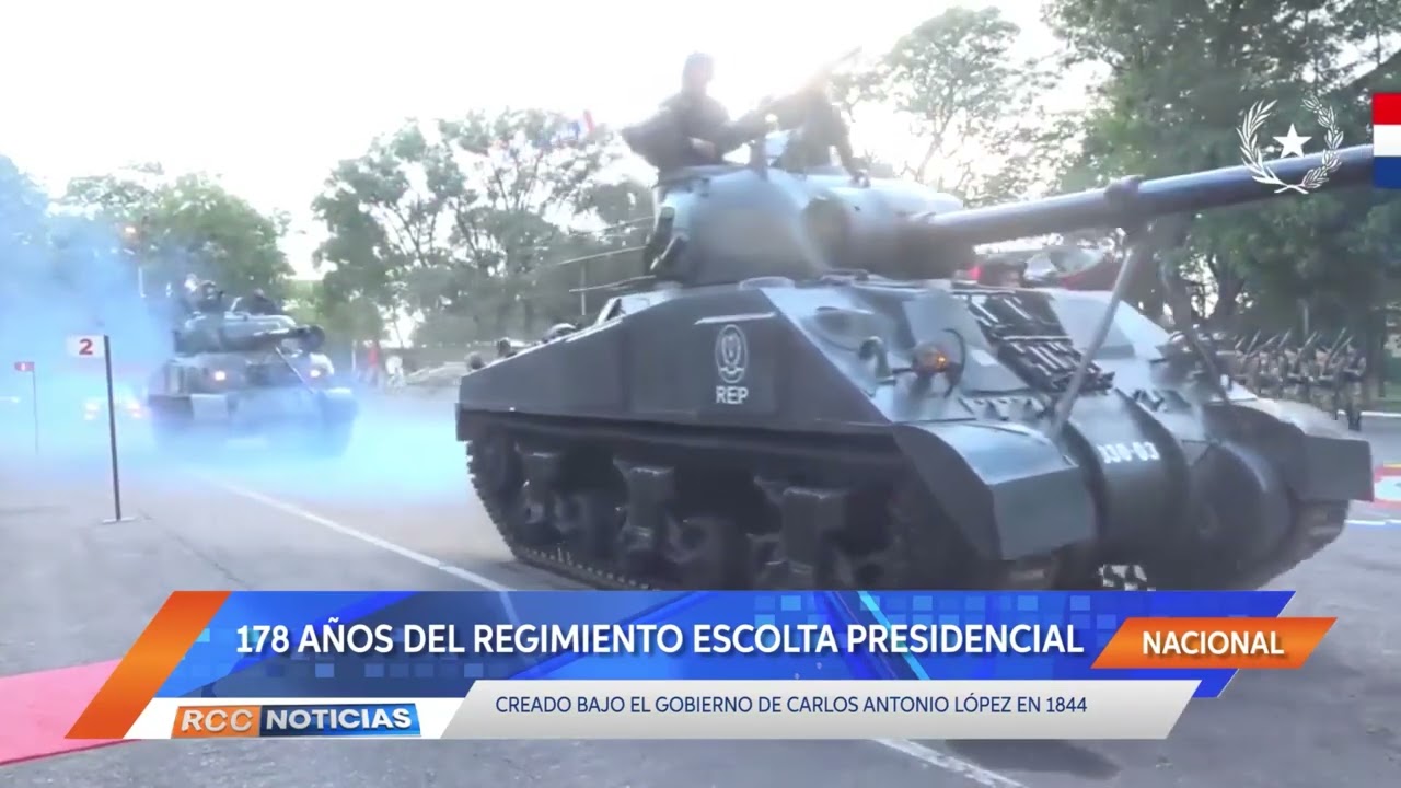 El Regimiento Escolta Presidencial celebra su 178 aniversario de creación