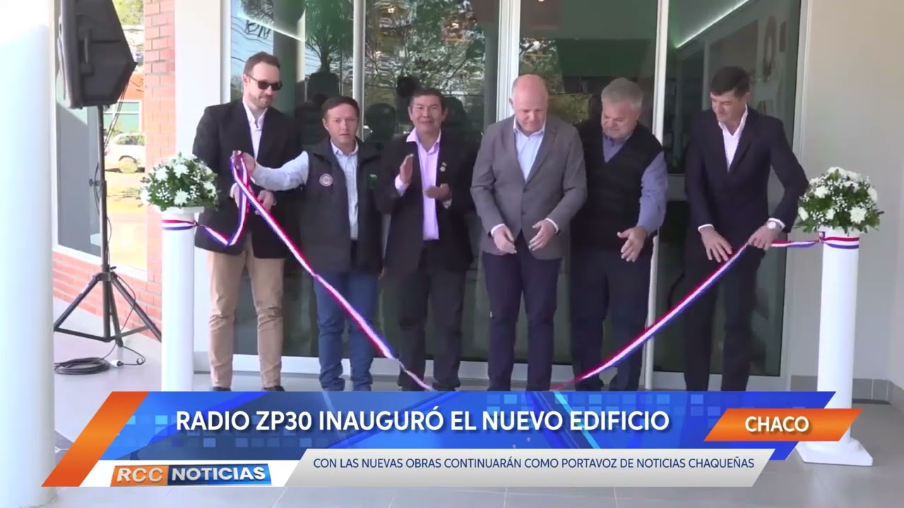 Radio ZP30 realizó la inauguración oficial del nuevo edificio.