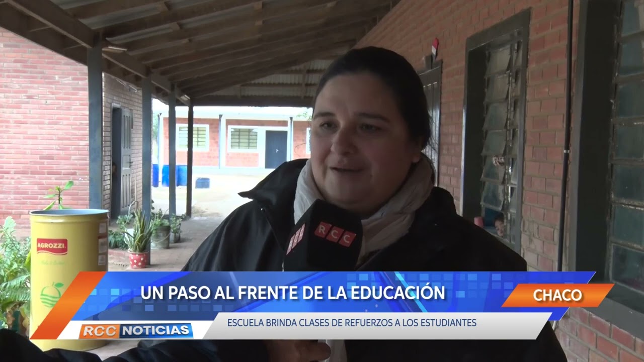 Escuela Departamental de Boquerón impulsa horarios extendidos y brinda almuerzo escolar.