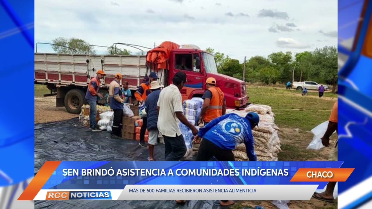 SEN asistió con provisión de alimentos a familias indígenas de la región occidental