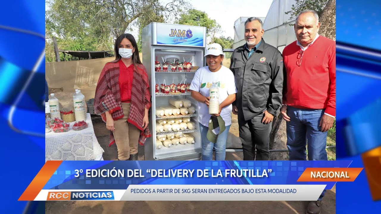 El MAG lanza la 3° edición del “Delivery de la Frutilla”.