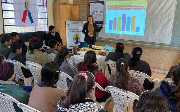 Realizan charlas sobre prevención de acoso y abuso en escuelas de San Juan Nepomuceno y Juan León Mallorquín