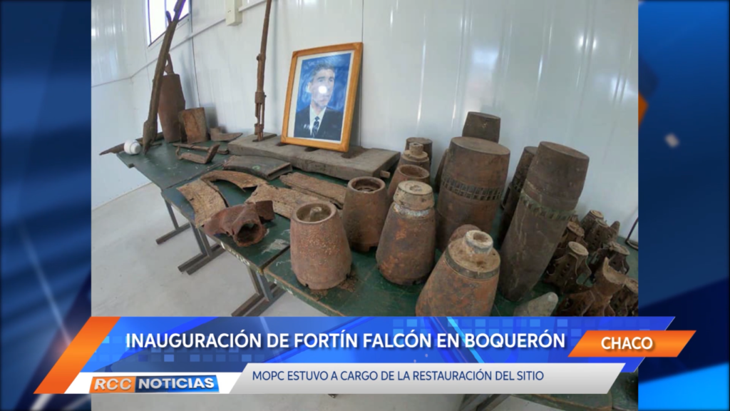 MOPC inauguró Fortín José Falcón en el departamento de Boquerón