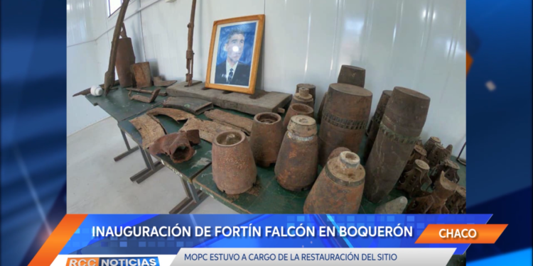 MOPC inauguró Fortín José Falcón en el departamento de Boquerón