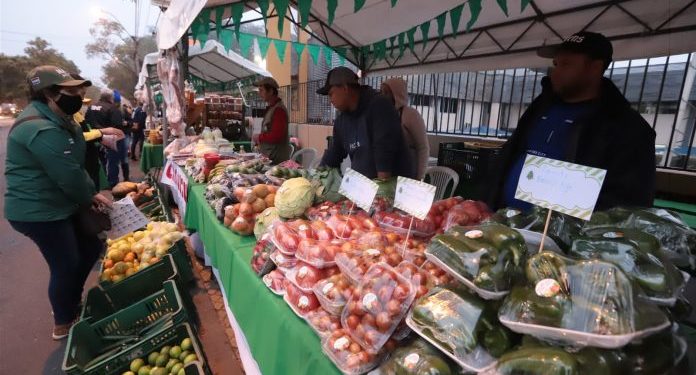 Feria de la Agricultura Familiar Campesina el próximo martes en la Costanera de Asunción
