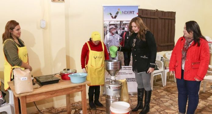 Indert fomenta proyectos productivos y capacita a colonos de Yerovia, Caazapá