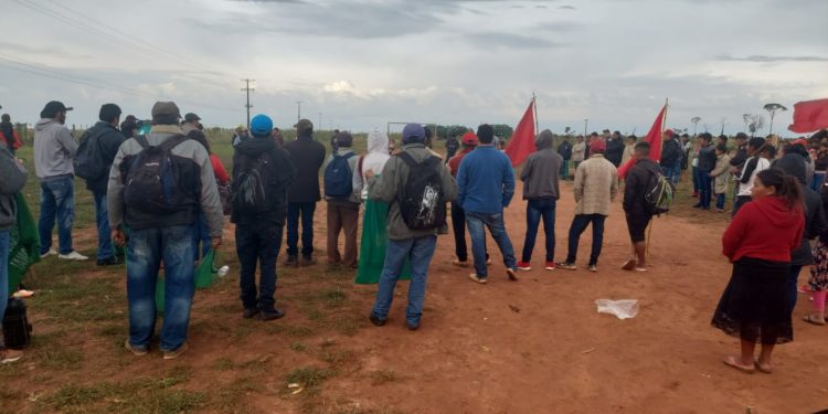 INDI ratifica defensa de derechos y justos reclamos al impedir desalojo de comunidad indígena en Caaguazú