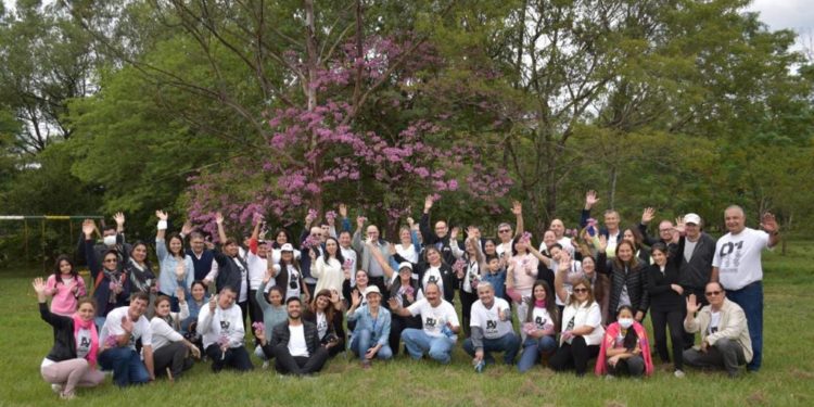 MUVH participó en jornada de plantación de árboles nativos en el Parque Ñu Guazú
