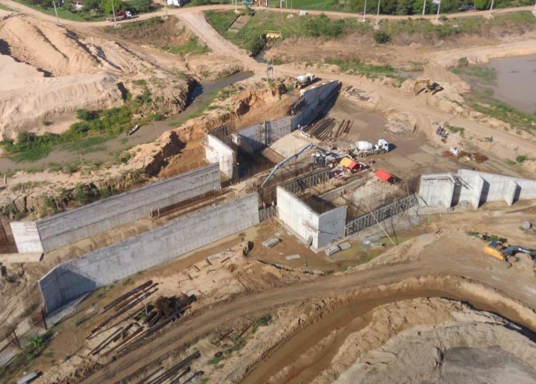 Avanza la ejecución de obras en la Defensa Costera de Pilar