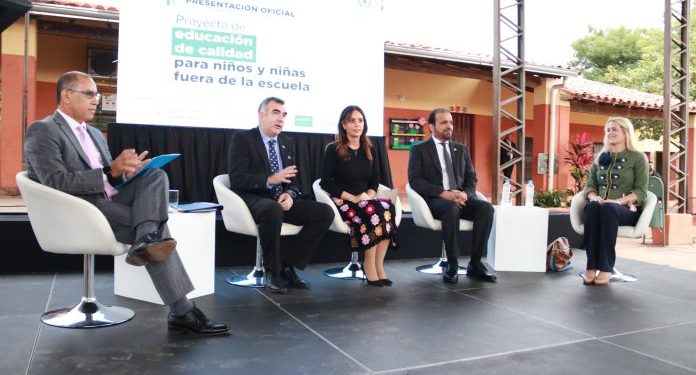 Cooperación entre Paraguay y Qatar llegará a 30.000 niños fuera del sistema educativo