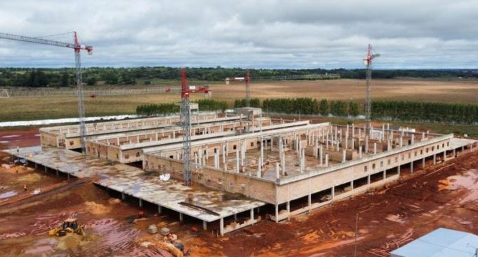 El Gran Hospital de Coronel Oviedo registra notable avance en toda su estructura El Gran Hospital de Coronel Oviedo registra notable avance en toda su estructura