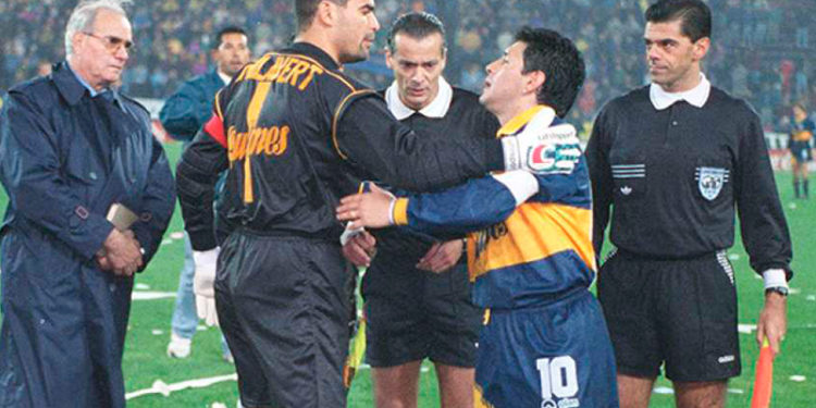 La noche que José Luis Chilavert le marcó un doblete a Boca Juniors