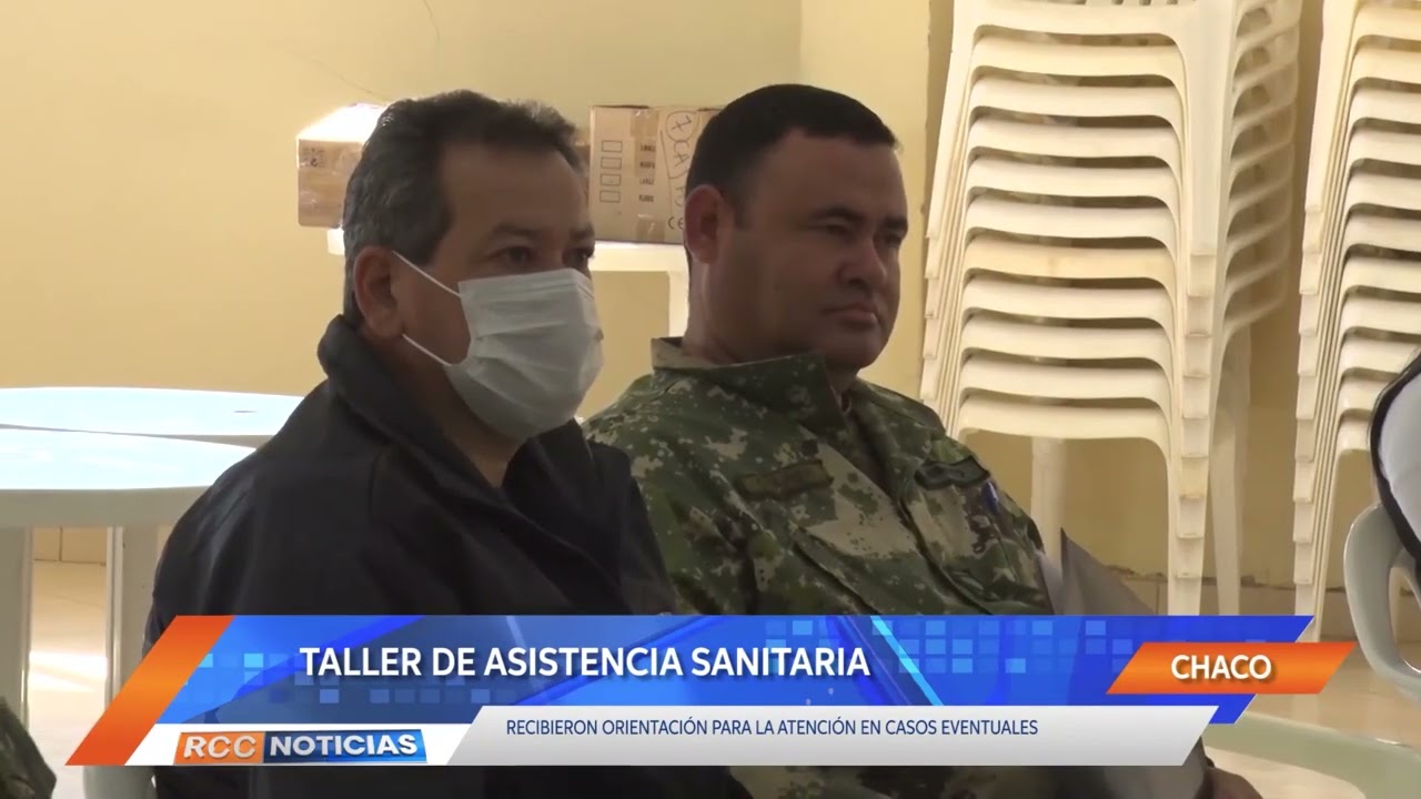 Realizaron taller sobre asistencia sanitaria en contexto de emergencias en Boquerón.