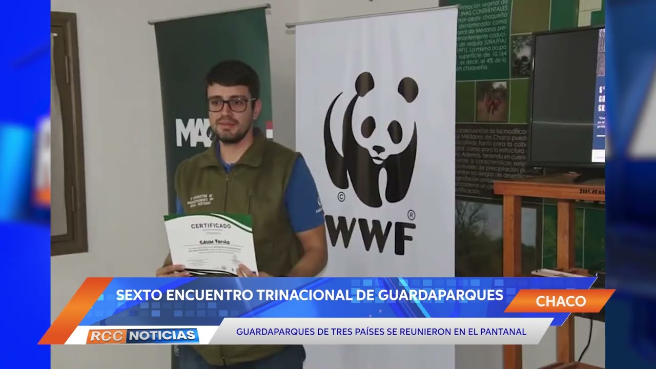 Parque Nacional Teniente Enciso recibió a Guardaparques del Gran Pantanal.