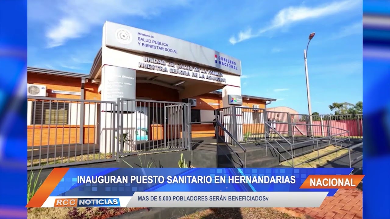 Gobierno inauguró otra moderna USF en beneficio de 5.000 pobladores de Hernandarias, Alto Paraná.