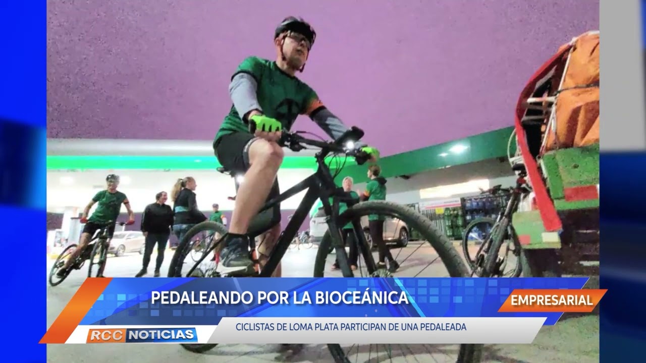 Pedaleando por la ruta Bioceánica.