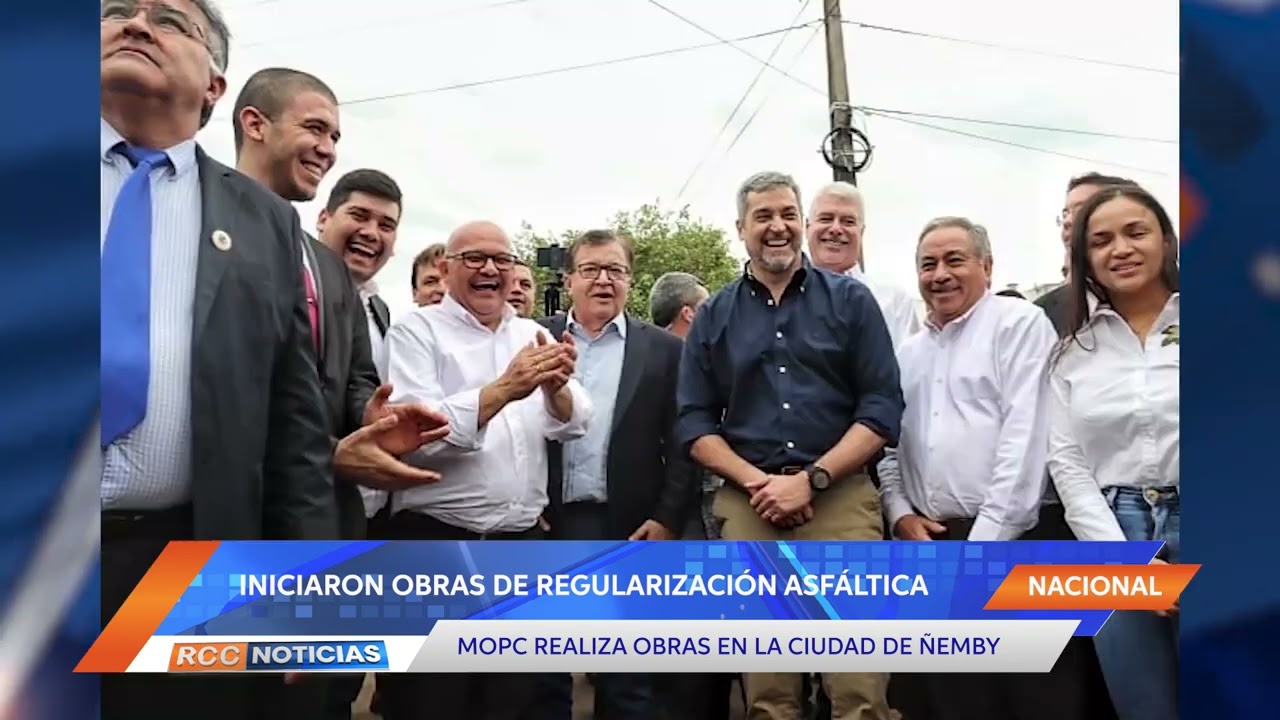 Se iniciaron trabajos de regularización asfáltica sobre empedrado en el casco urbano de Ñemby. Se iniciaron trabajos de regularización asfáltica sobre empedrado en el casco urbano de Ñemby.