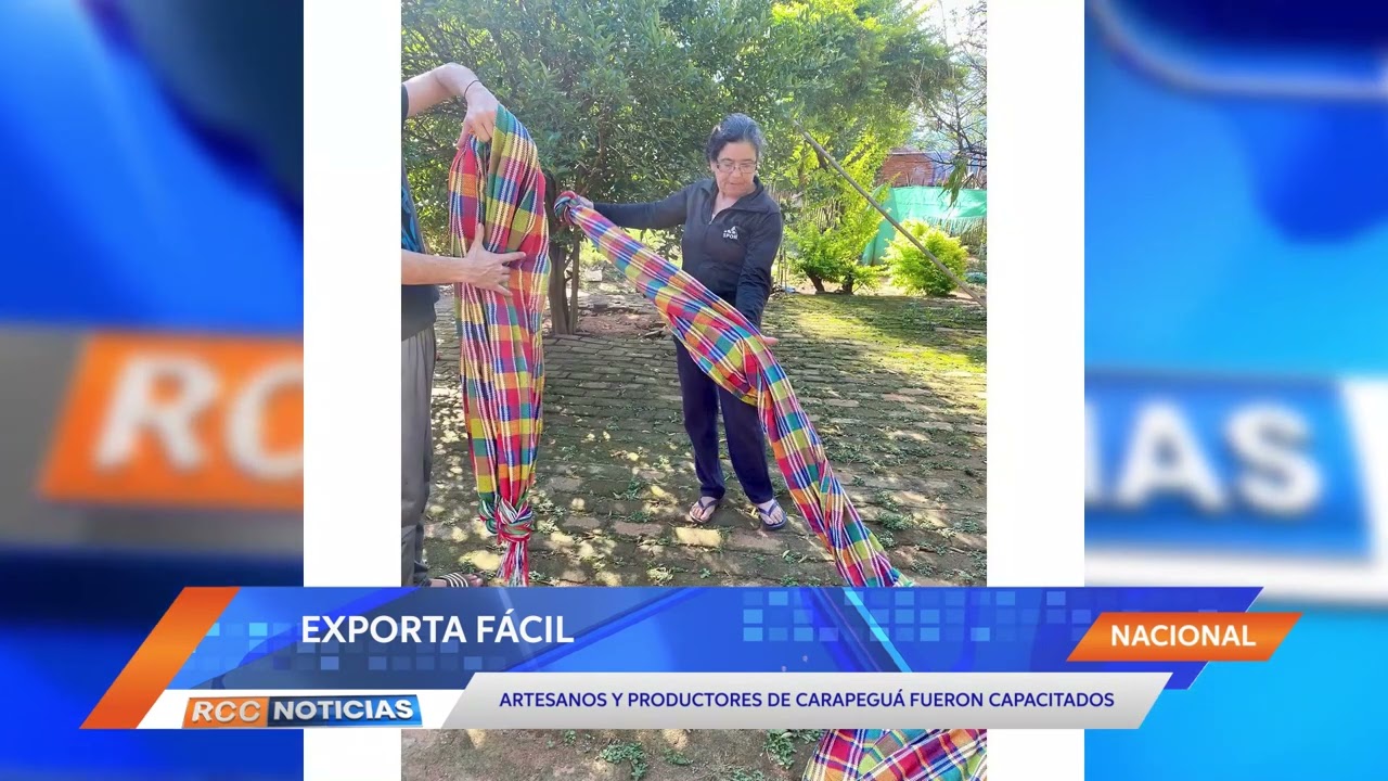 Artesanos y productores de Carapeguá fueron capacitados sobre beneficios del programa ExportaFácil