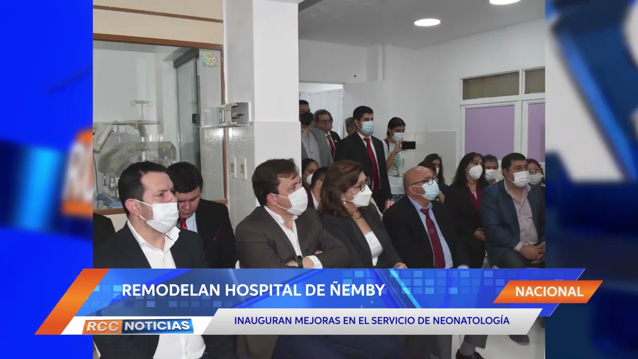 Hospital de Ñemby remodela su servicio de neonatología y aumenta la disponibilidad de camas.