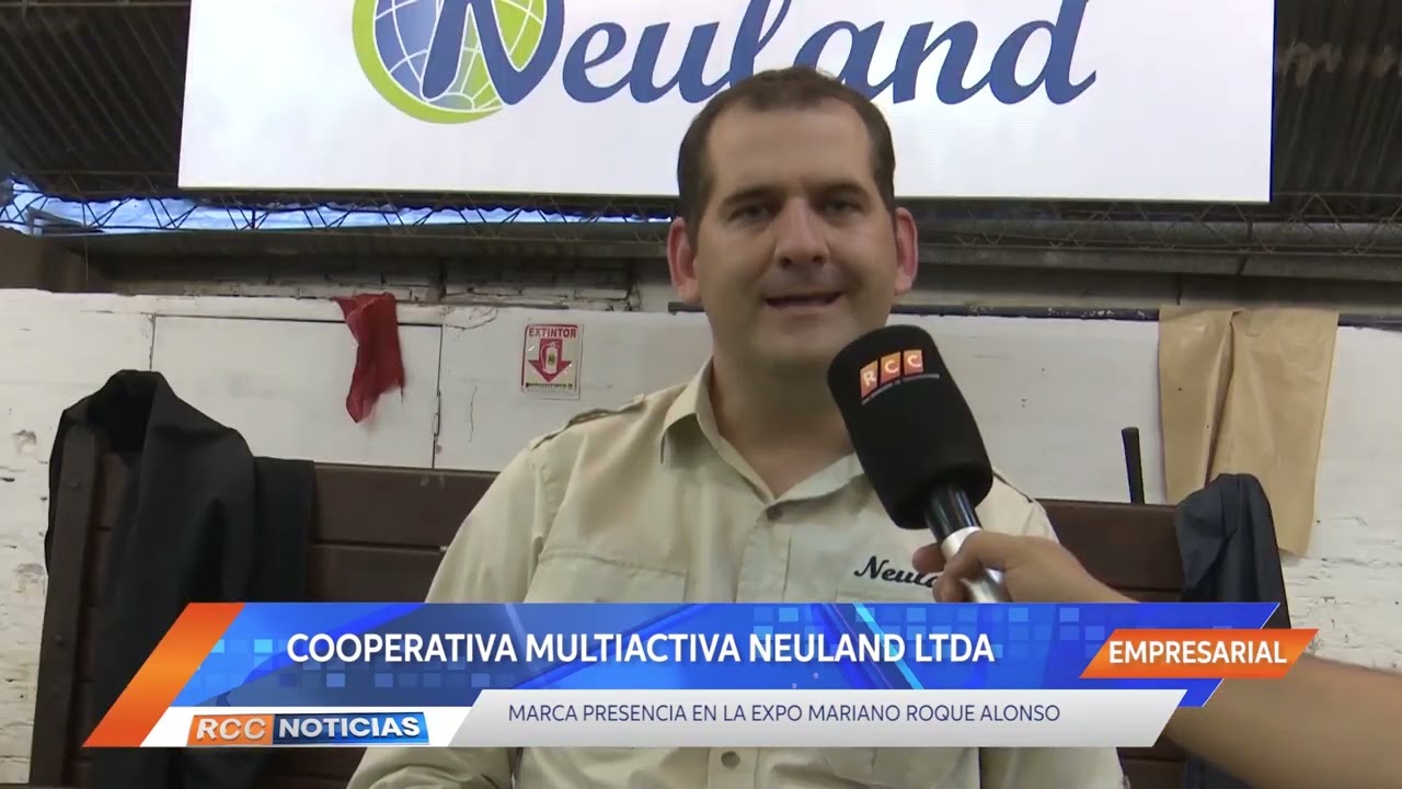La Cooperativa Neuland con importante presencia en la Expo Mariano Roque Alonso 2022.