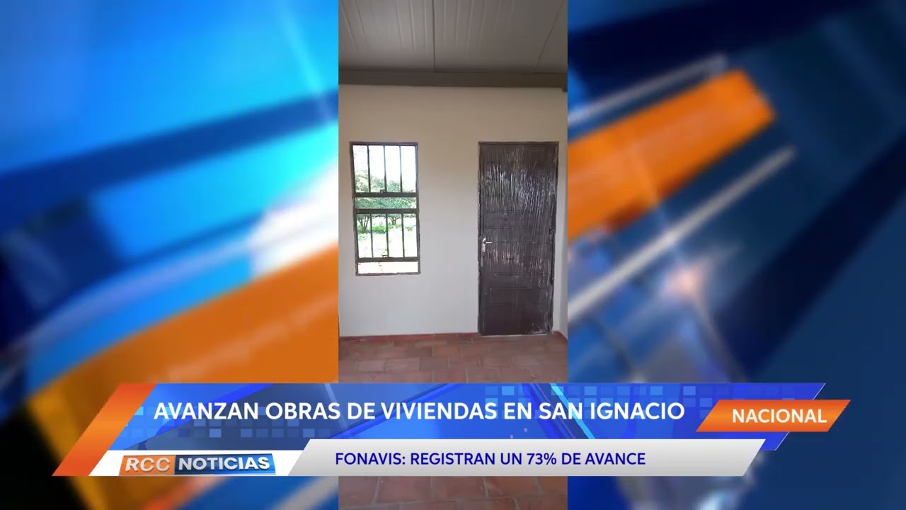 Fonavis: viviendas levantadas en asentamiento de San Ignacio registran 73% de avance