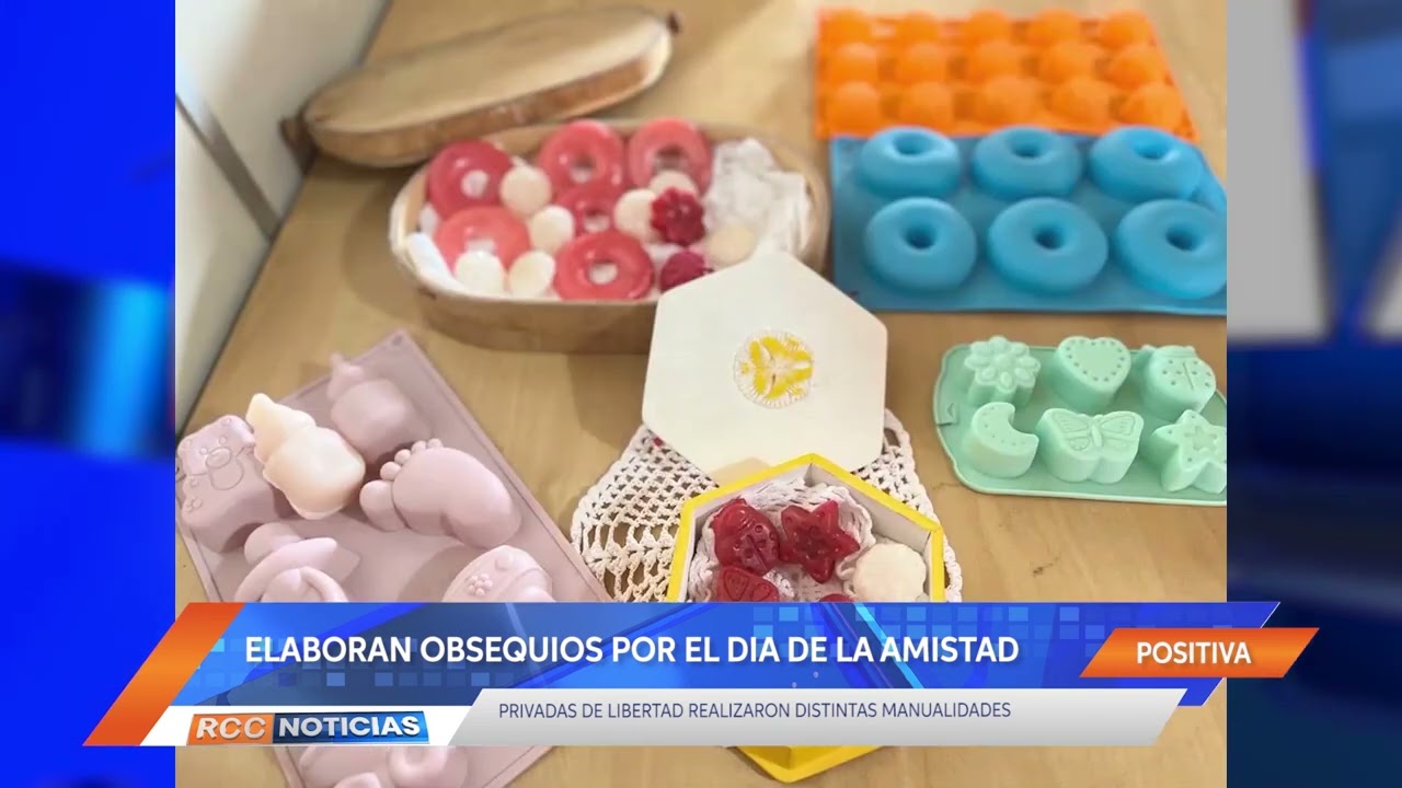 Mujeres privadas de libertad elaboran obsequios para el Día de la Amistad