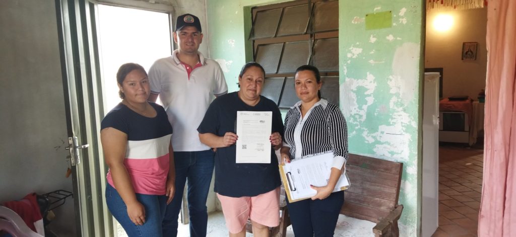 Che Tapýi: Realizan jornada de verificaciones y entrega de subsidios habitacionales a familias de Paraguarí