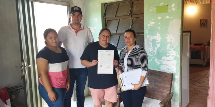 Che Tapýi: Realizan jornada de verificaciones y entrega de subsidios habitacionales a familias de Paraguarí