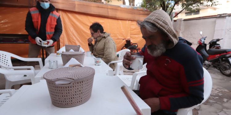 Una vez más el SEN brindó albergue y dio asistencia a personas en situación de calle