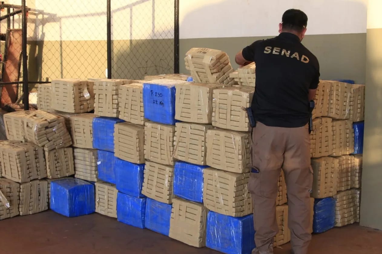 Paraguay y Brasil anulan 415 toneladas de marihuana y perjudican con USD 12,5 millones al crimen organizado
