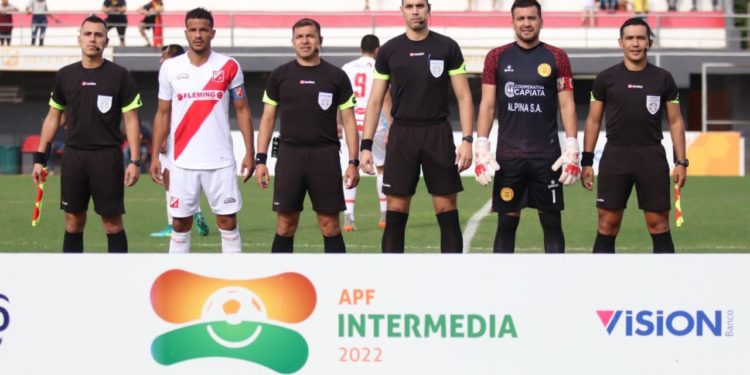 Árbitros para la jornada 16 de la Intermedia