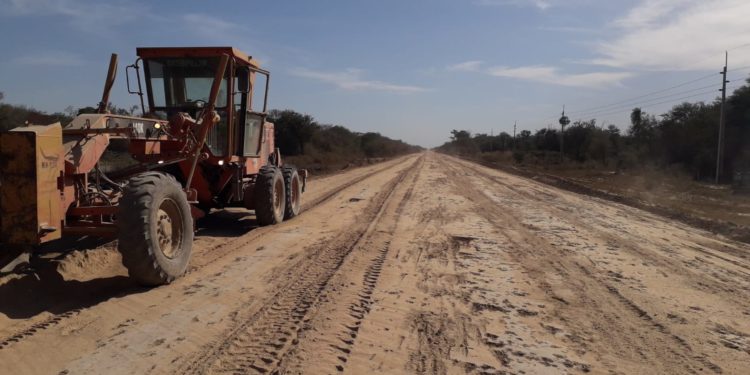 Avanzan trabajos de mantenimiento en Alto Paraguay